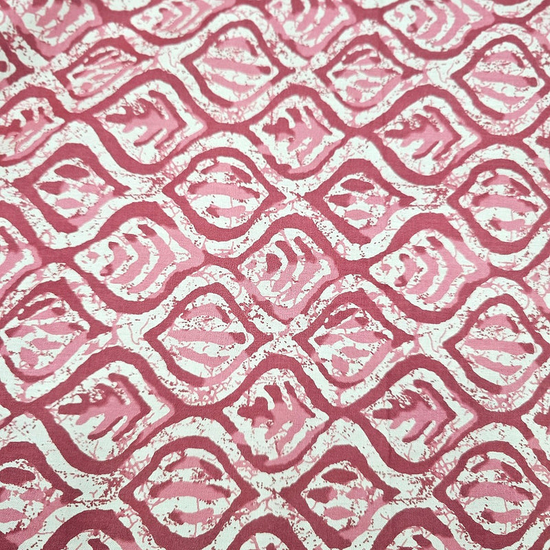 Batik Cotton Fabric - EA4918 - Flat Fabric