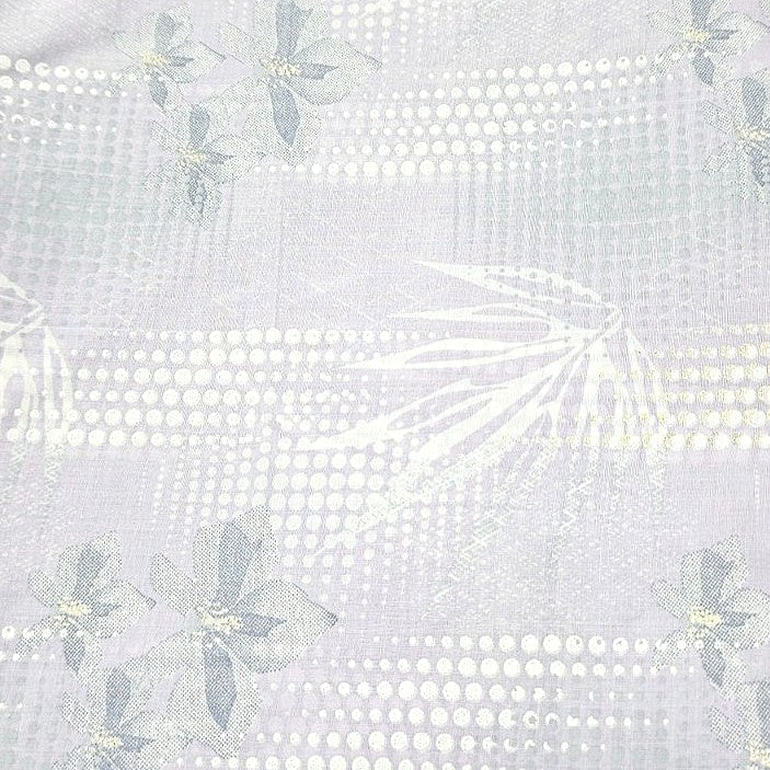 Foil Print Cotton Fabric - EA4961 - Flat fabric