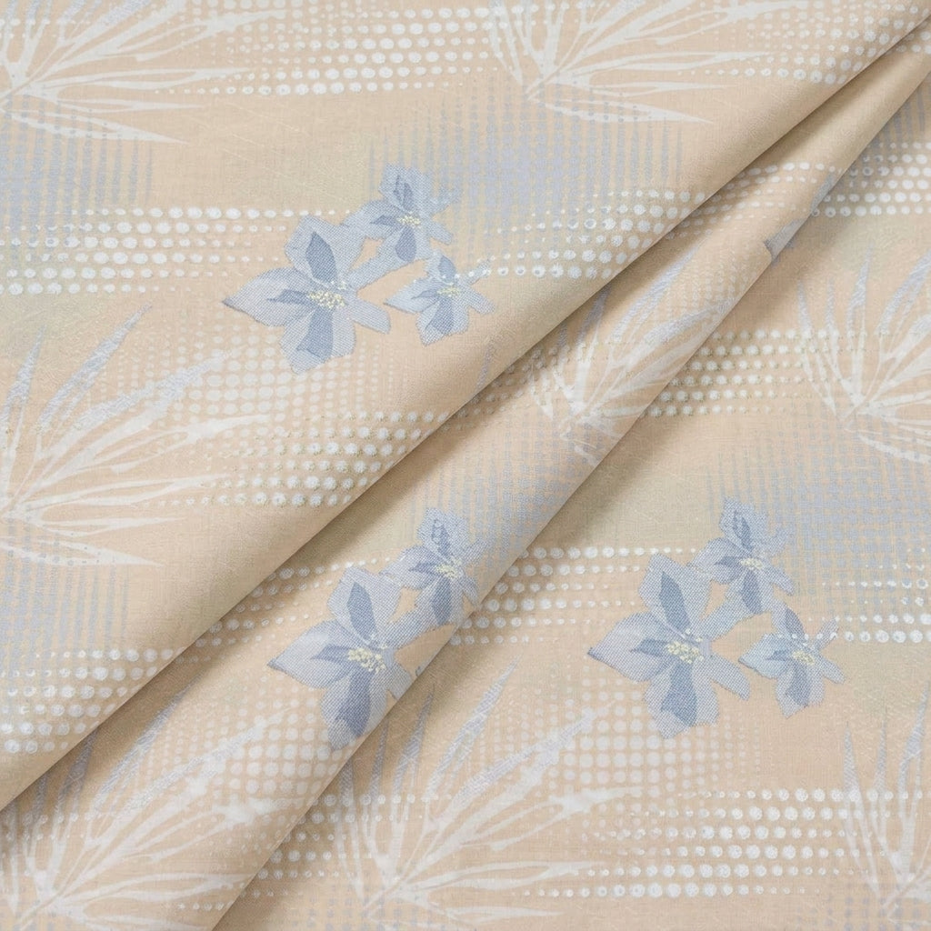 Foil Print Cotton Fabric - EA4964 - folds