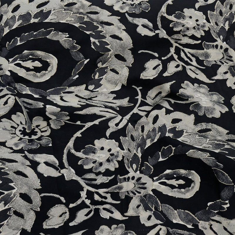 Foil Print Cotton Fabric - EA4979 - Swirl