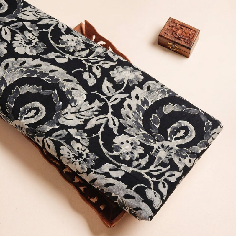 Foil Print Cotton Fabric - EA4979 - Tray