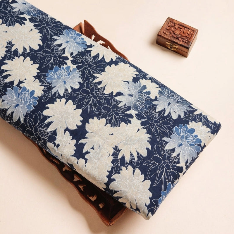 Foil Print Cotton Fabric - EA4980 - Tray