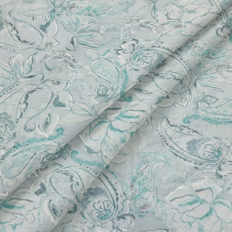 Foil Print Cotton Fabric - EA4991 - Folds