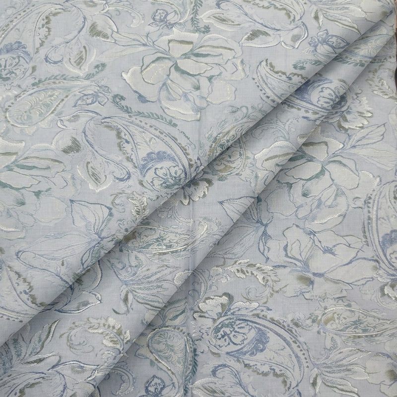 Foil Print Cotton Fabric - EA4994 - Folds