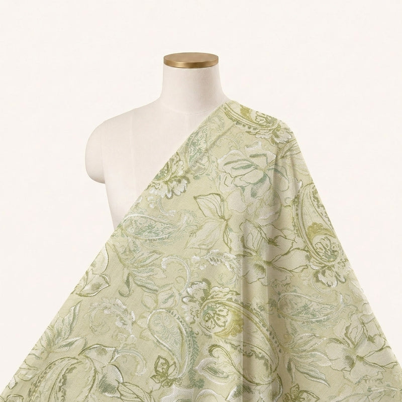 Foil Print Cotton Fabric - EA4995 - Saree Drape