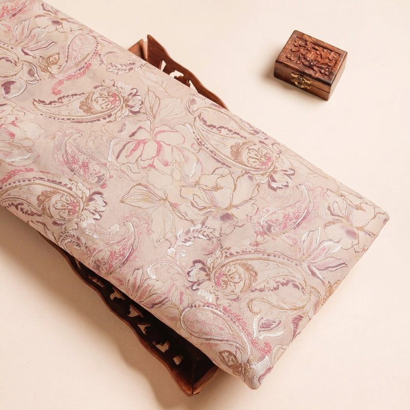 Foil Print Cotton Fabric - EA4996 - Tray