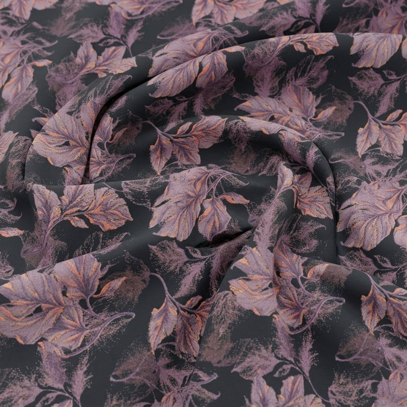 Leaf Crepe Fabric - EA5029 - Swirl