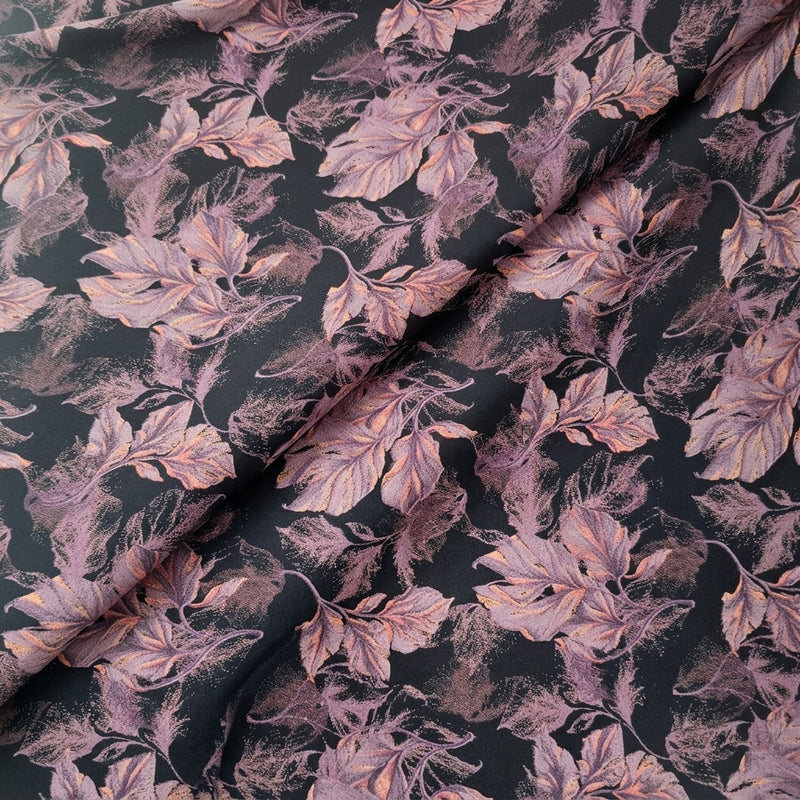 Leaf Crepe Fabric - EA5029 - Folds