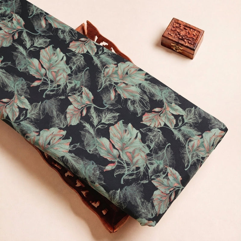 Leaf Crepe Fabric - EA5032 - Tray