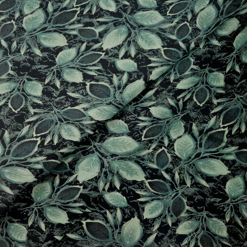 Floral Crepe Fabric - EA5034 - Folds