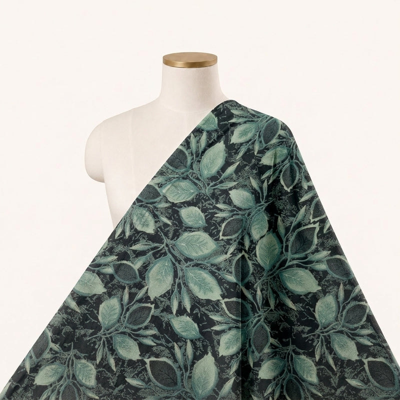 Floral Crepe Fabric - EA5034 - Saree Drape