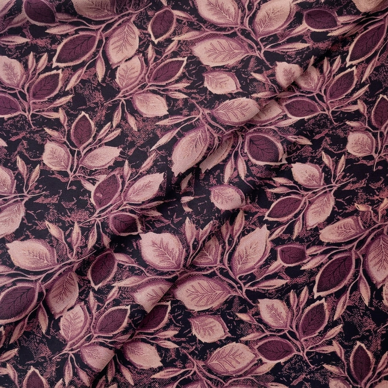 Floral Crepe Fabric - EA5035 - Folds