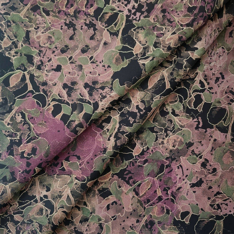 Abstract Crepe Fabric - EA5038 - Folds