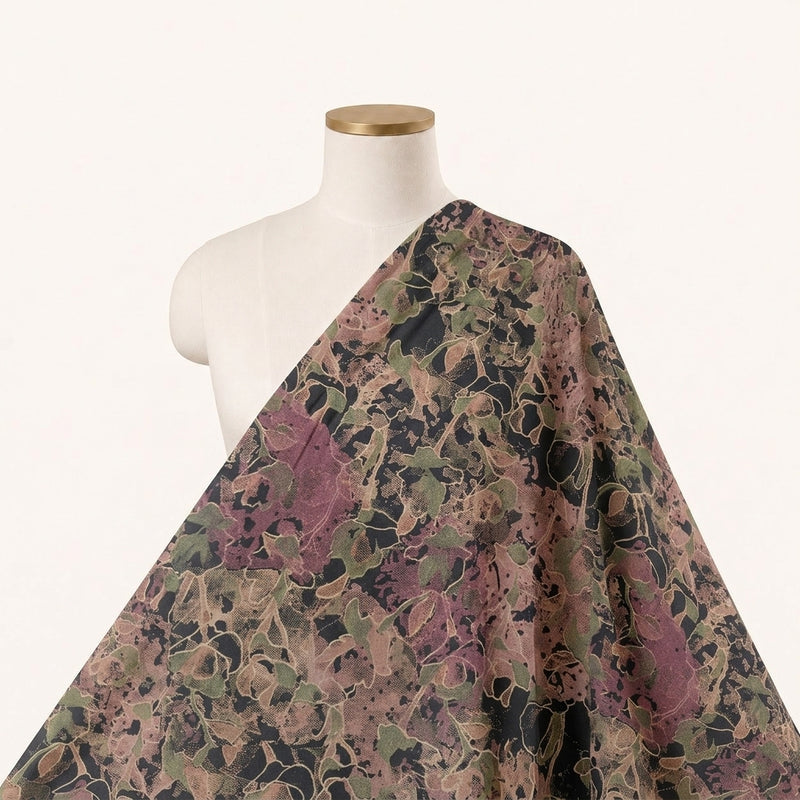 Abstract Crepe Fabric - EA5038 - Saree Drape