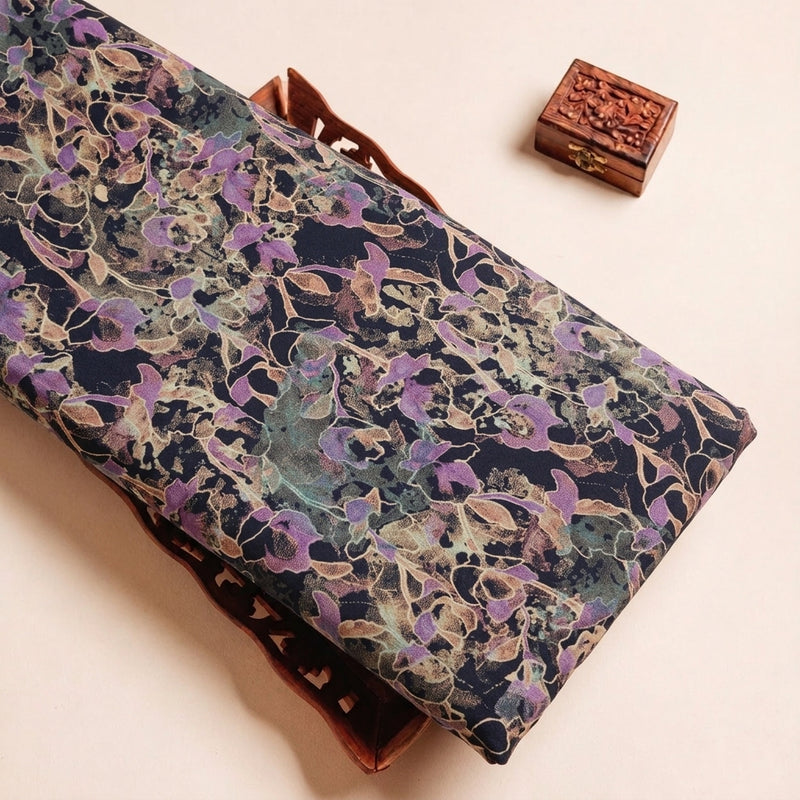 Abstract Crepe Fabric - EA5039 - Tray