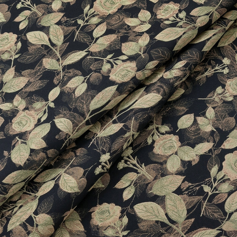 Floral Crepe Fabric - EA5043 - Folds