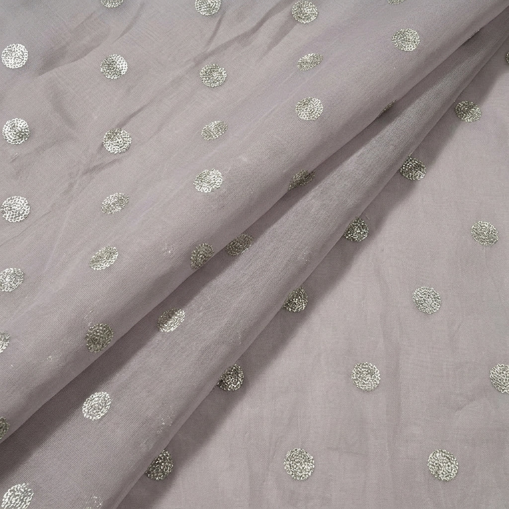 Embroidery Chinnon Fabric - EA5146 - folds