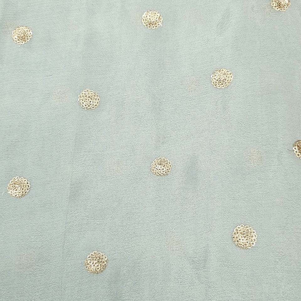 Embroidery Chinnon Fabric - EA5152 - Flat fabric