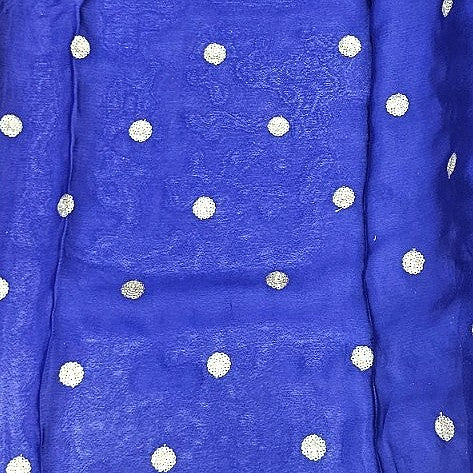 Embroidery Chinnon Fabric - EA5153 - Flat fabric