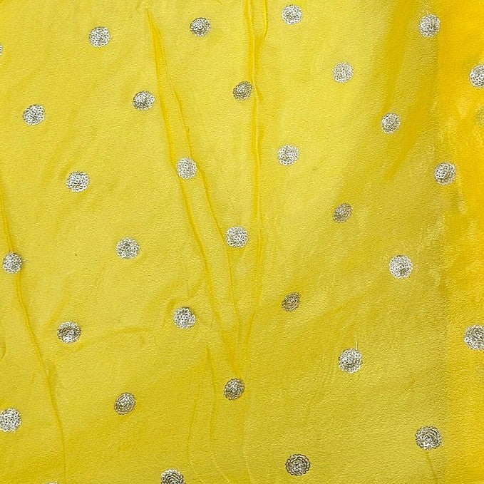 Embroidery Chinnon Fabric - EA5154 - Flat fabric