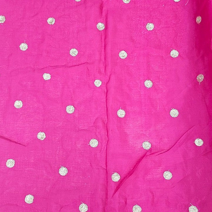Embroidery Chinnon Fabric - EA5155 - Flat fabric