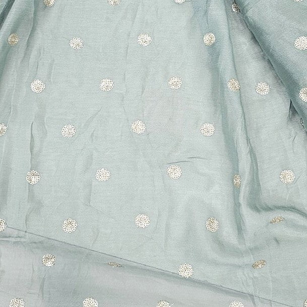 Embroidery Chinnon Fabric - EA5161 - Flat fabric