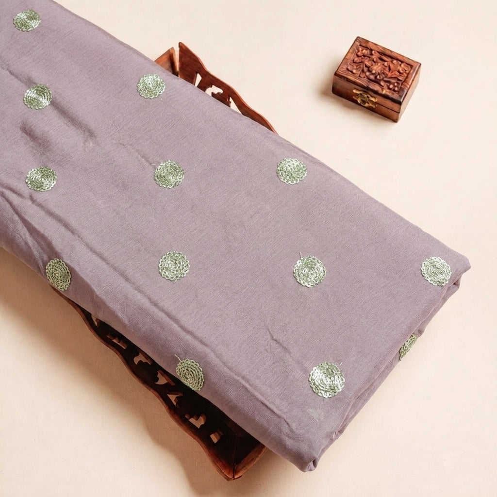 Embroidery Chinnon Fabric - EA5163 - tray_3