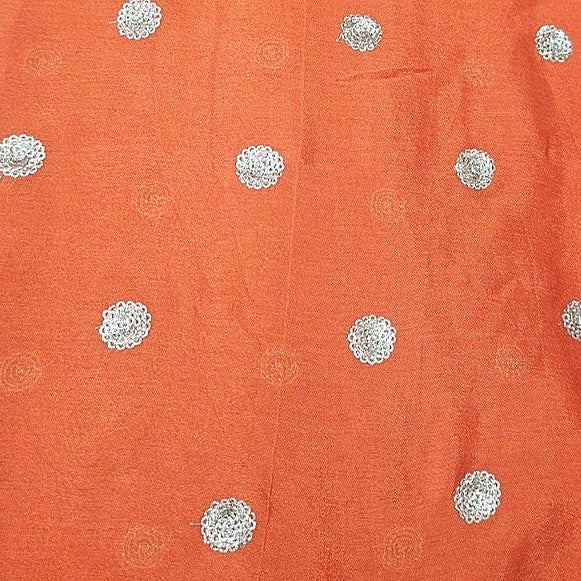 Embroidery Chinnon Fabric - EA5167 - Flat fabric