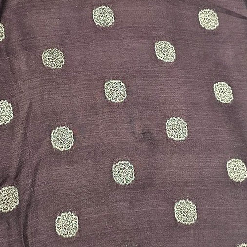 Floral Viscose Organza Fabric - EA5176 - Flat fabric