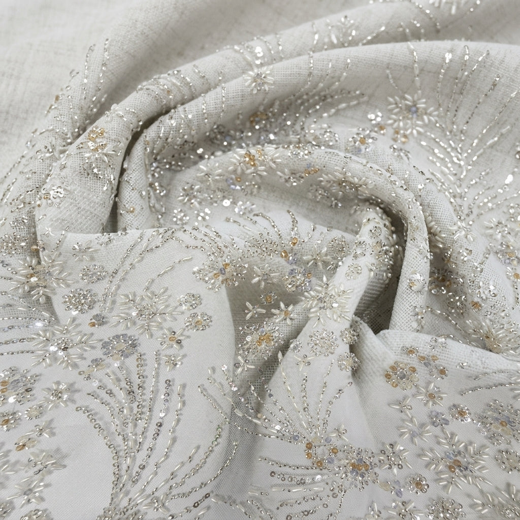Embroidery Net Fabric - EA5183 - Swirl