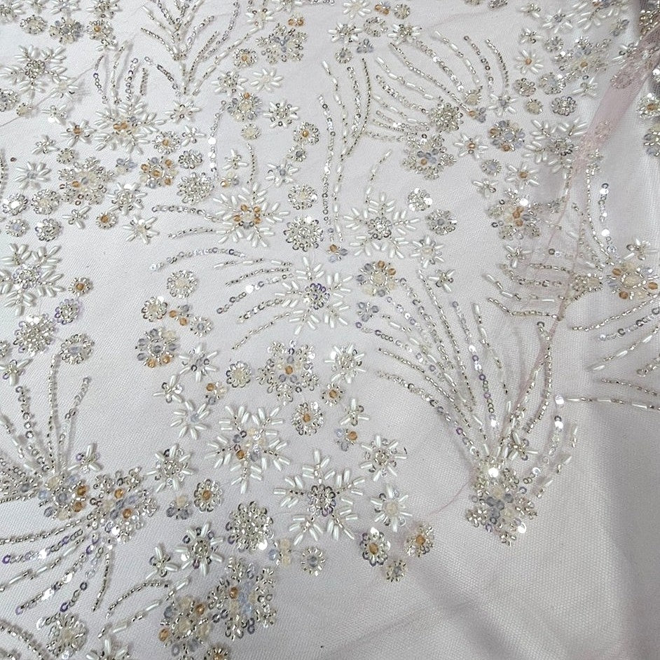 Embroidery Net Fabric - EA5185 - Flat fabric