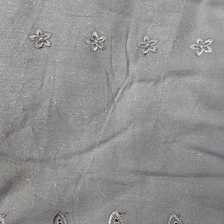 Embroidery Cotton Fabric - EA5280 - Flat fabric