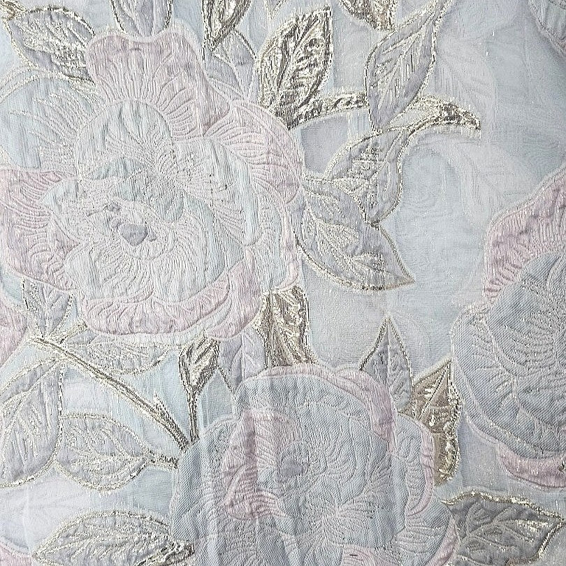Embossed Organza Fabric - EA5310 - Flat fabric
