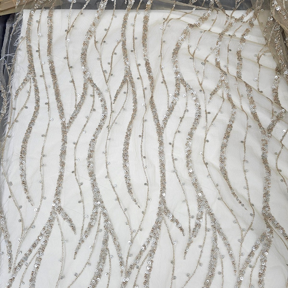 Embroidery Net Fabric - EA5312 - Flat fabric