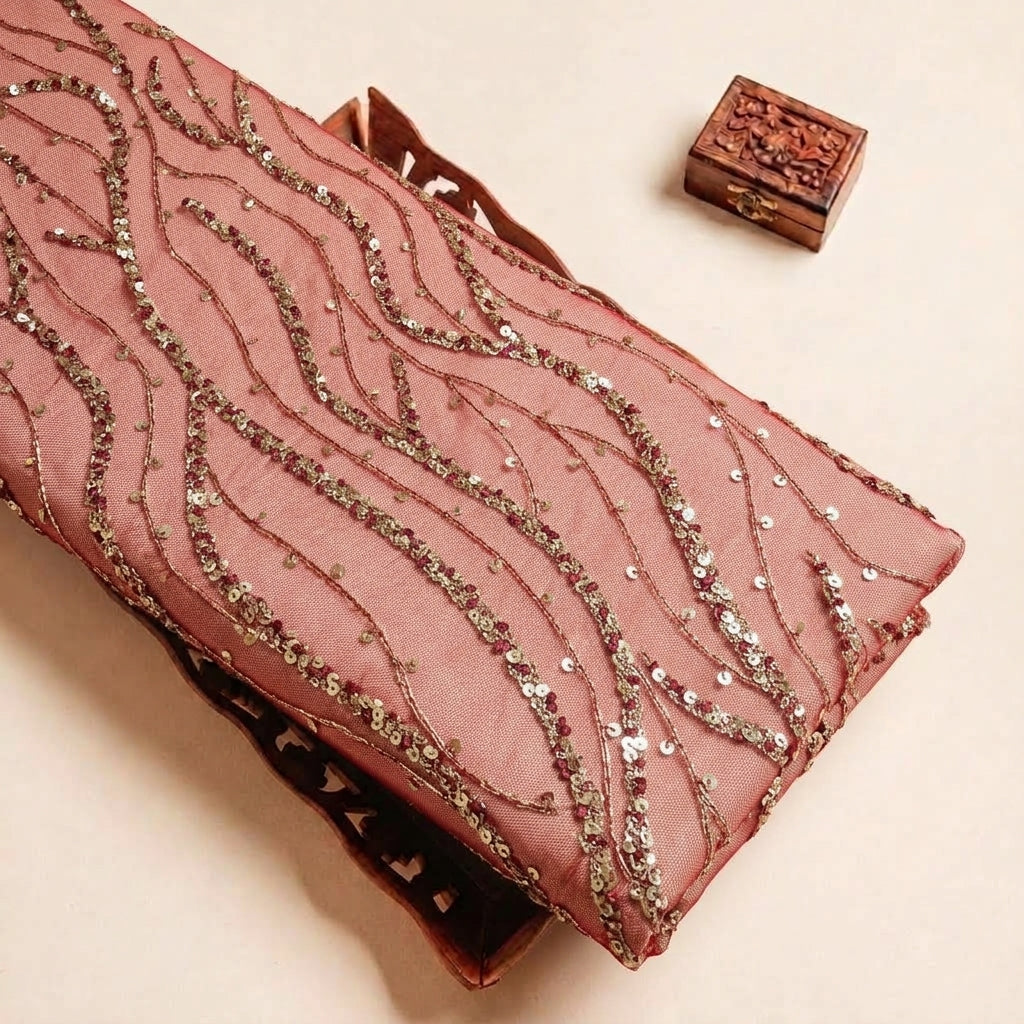 Embroidery Net Fabric - EA5313 - tray_4