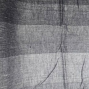 Black Shaded Cotton Fabric, laid flat