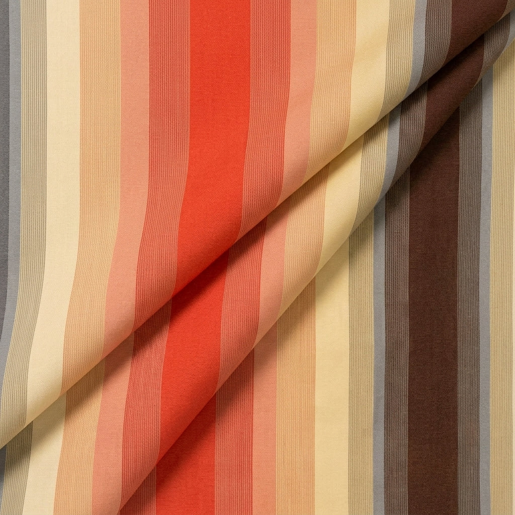 Folded Multicolor Shaded Cotton Fabric