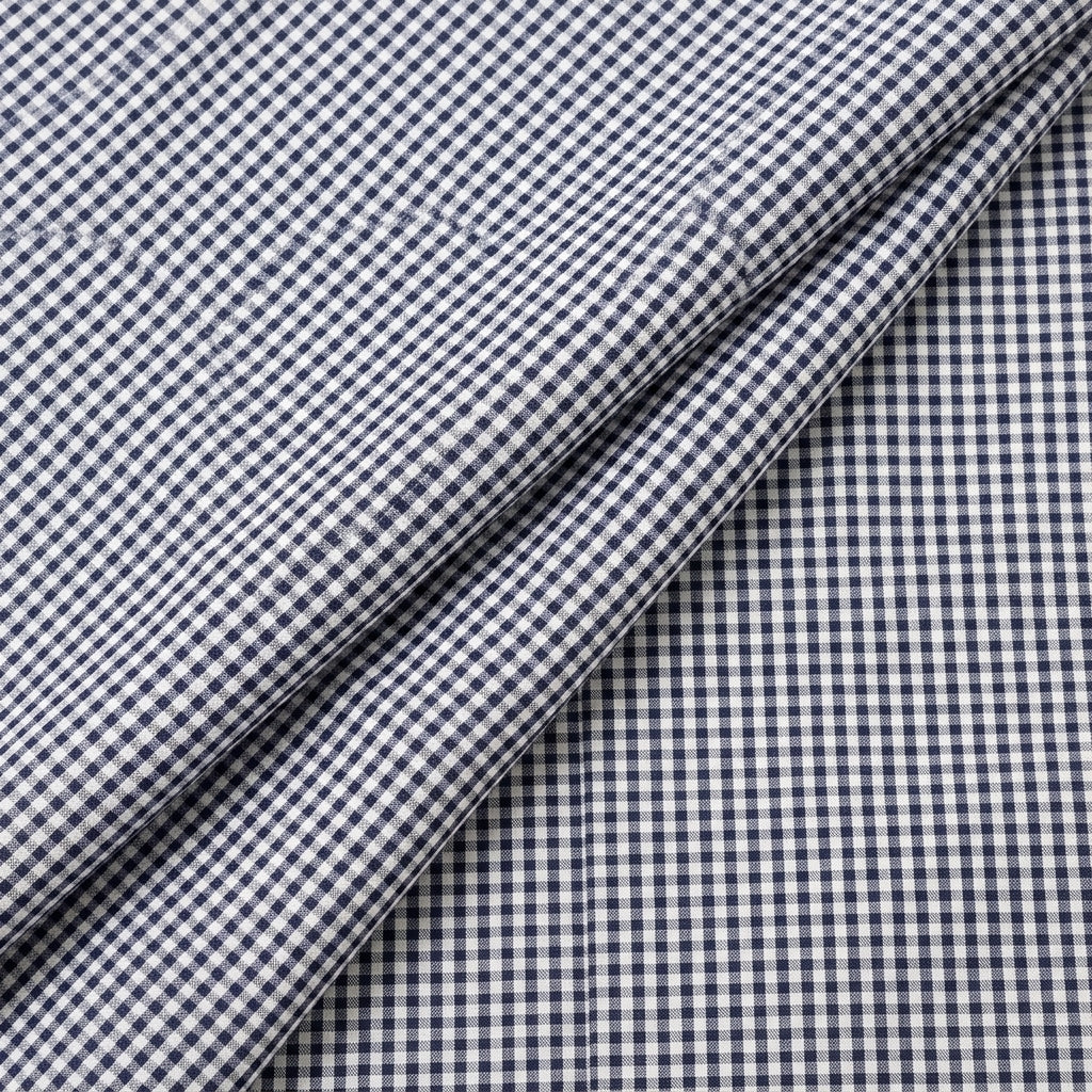 Folded Checked Cotton Fabric