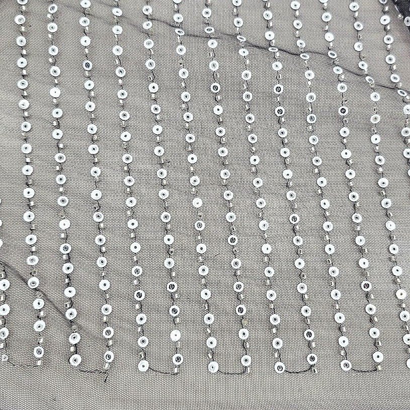 Embroidery Net Fabric - EB10490 - Flat fabric