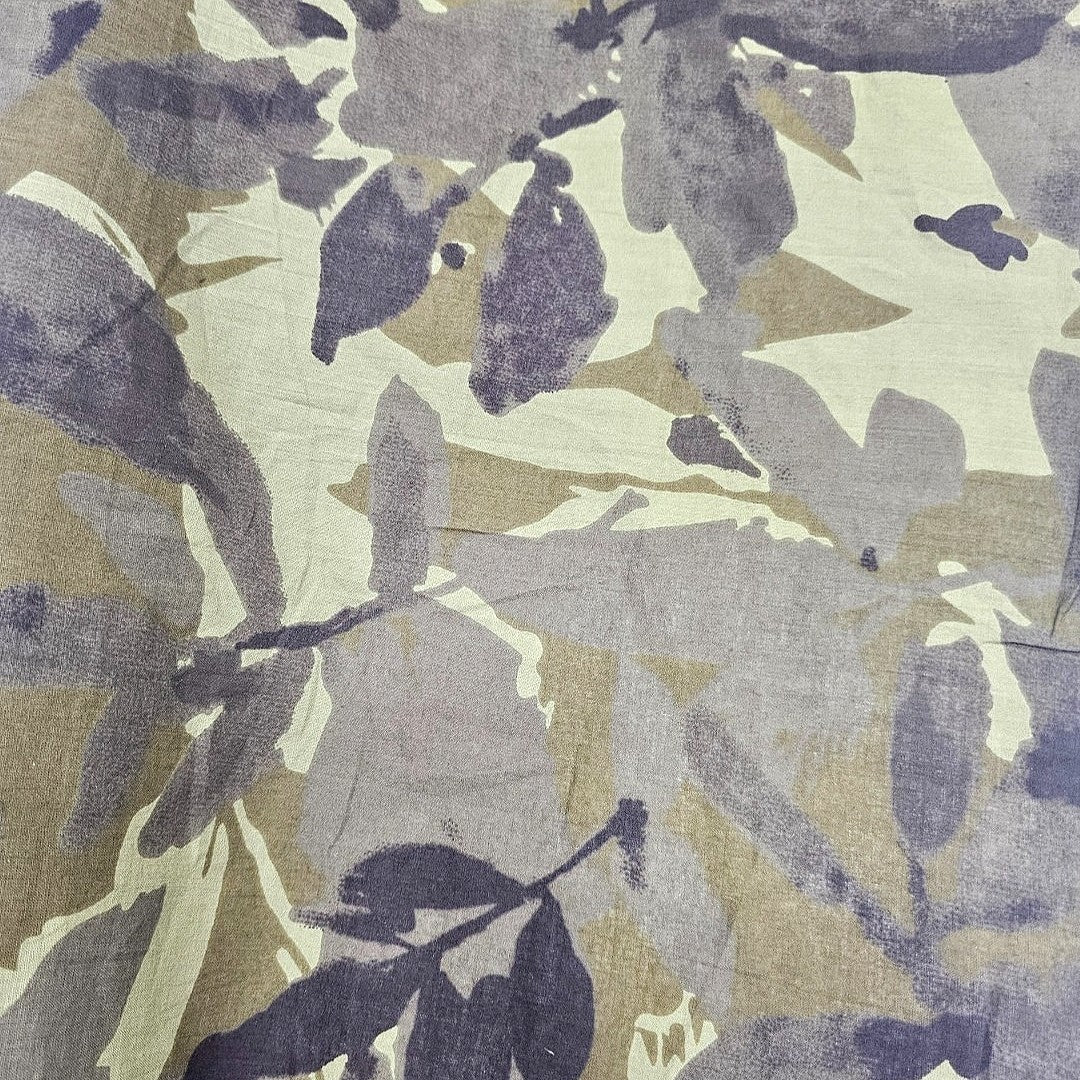Leaf Cotton Fabric - EB10916 - Flat fabric