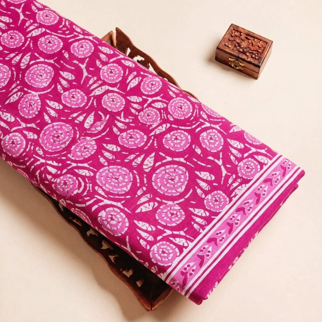 Floral Cotton Fabric - EB11183 - tray_3