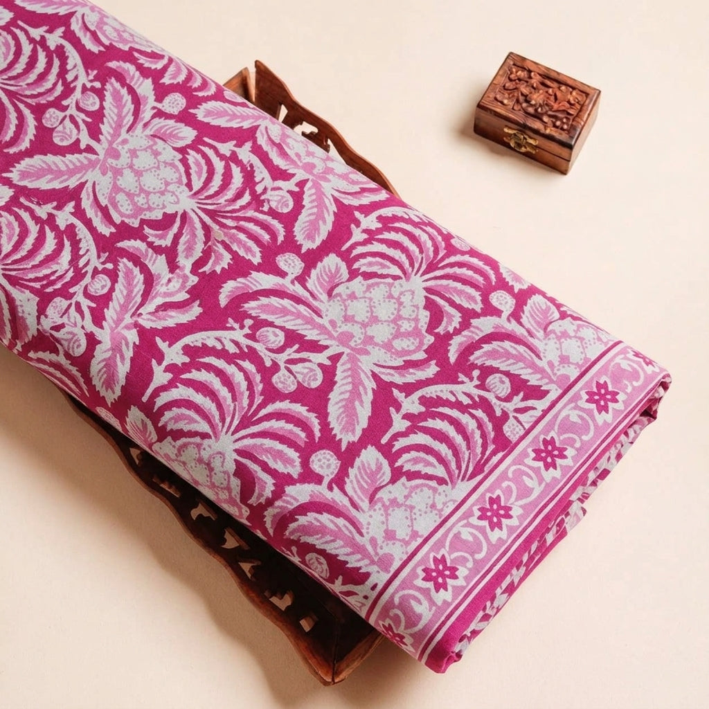 Floral Cotton Fabric - EB11192 - tray_3