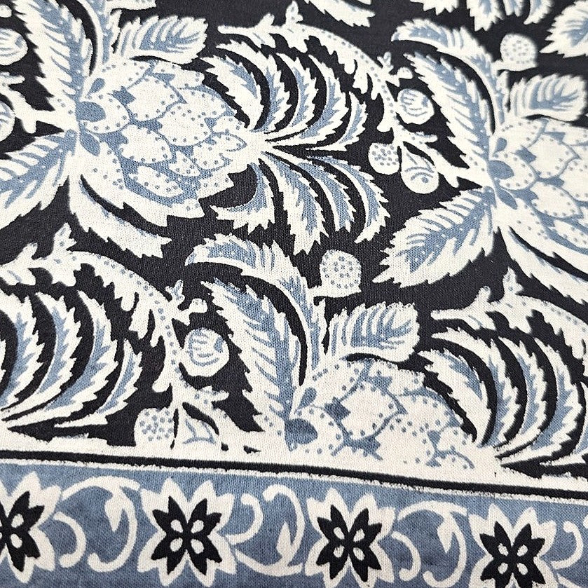 Floral Cotton Fabric - EB11193 - Flat fabric