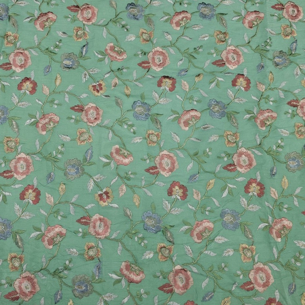 Violet Crepe Fabric - EB12692