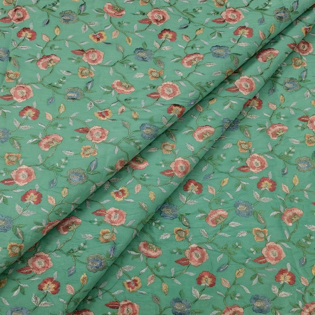 Violet Crepe Fabric - EB12692