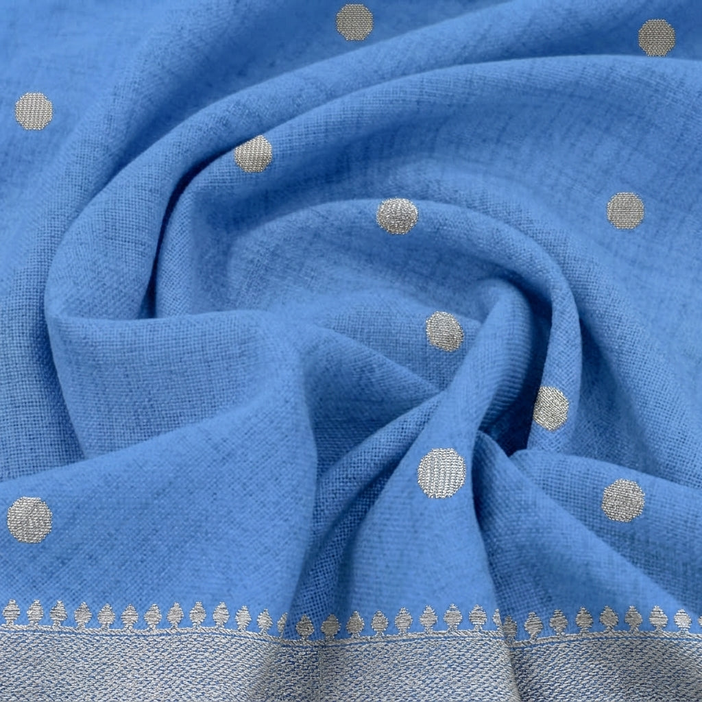 Mangalgiri Cotton Fabric - EB12807 - Swirl