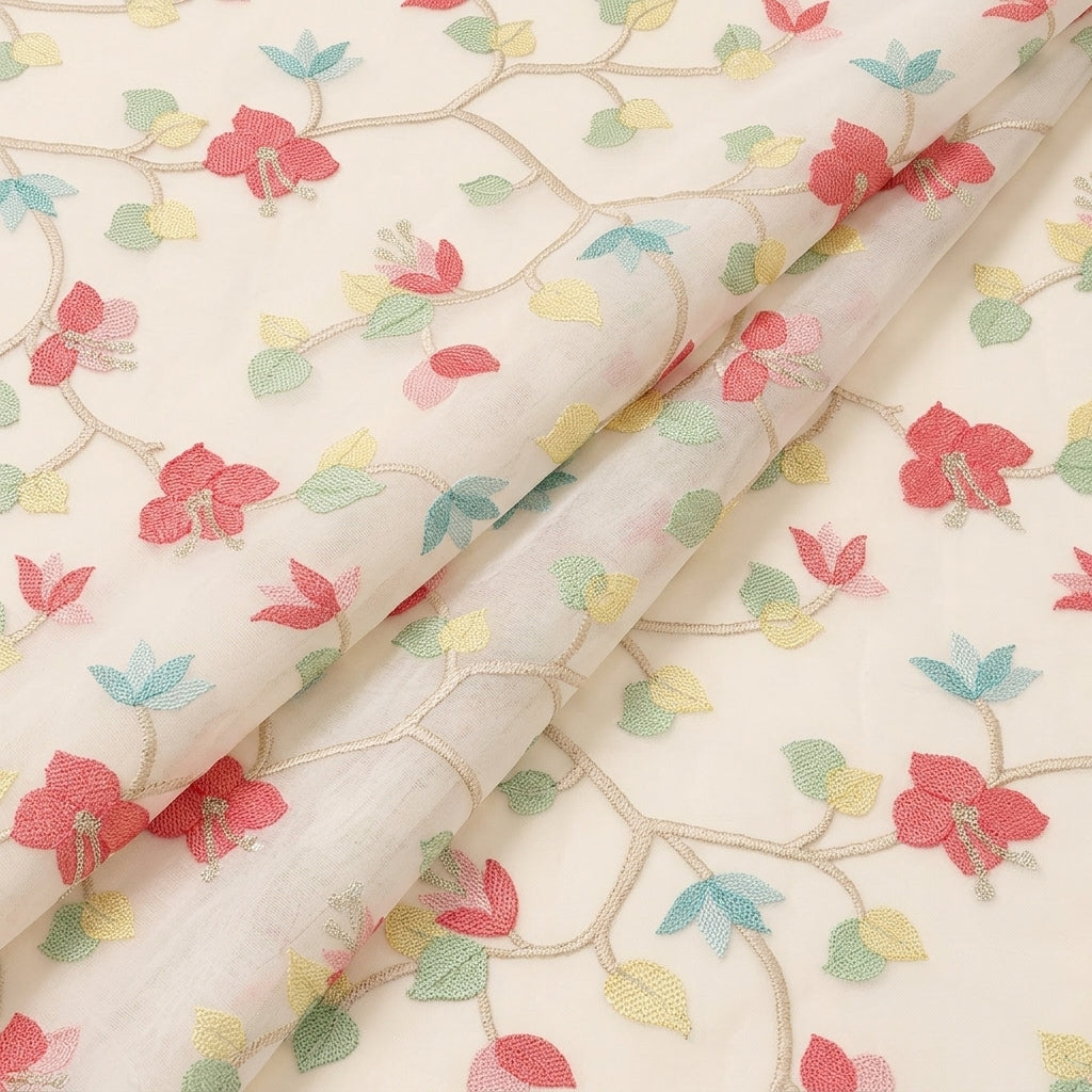Embroidery Tissue Fabric