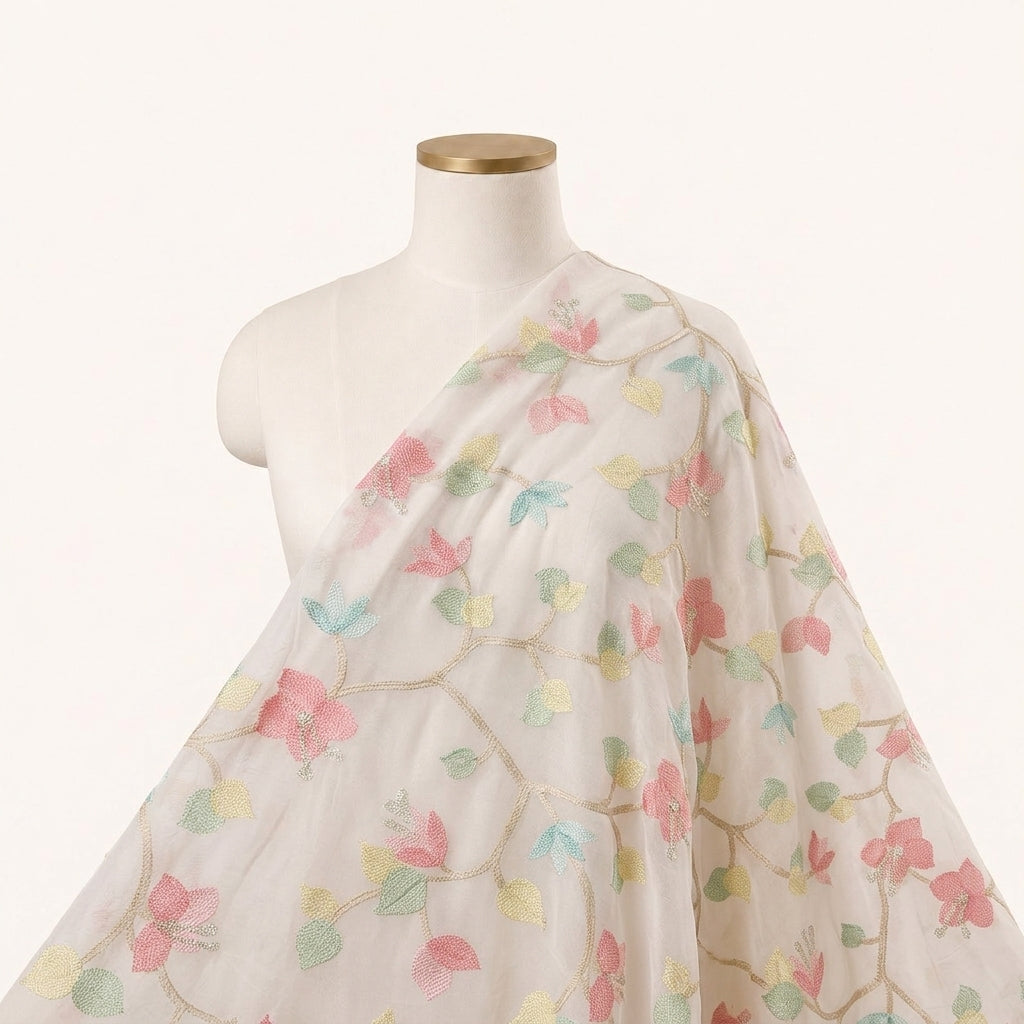 Embroidery Tissue Fabric