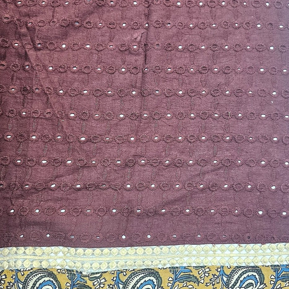 Cutwork Cotton Fabric