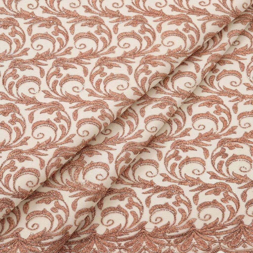 Folded Abstract Rust Abstract Net Fabric